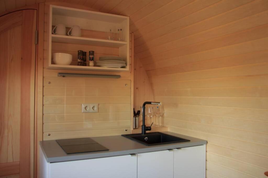 Schmidis Igluhuts Im Pfaffenwinkel - Tiny House 2 Apartment Apfeldorf Ngoại thất bức ảnh